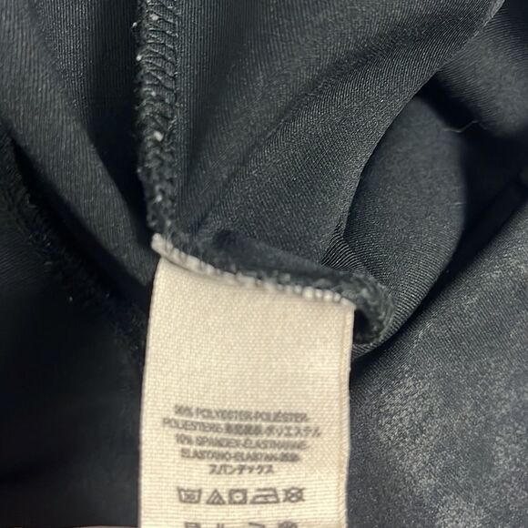 Free People black spandex pull on pants - Picture 3 of 5